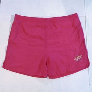 Vintage Burnin Water Swim Trunks-Medium-Mesh Brief-Pockets-Internal Drawstring